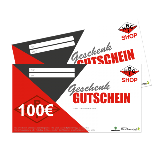 100,00€ Geschenk Gutschein
